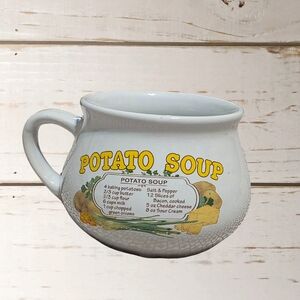 White Potato Soup Recipe Mug